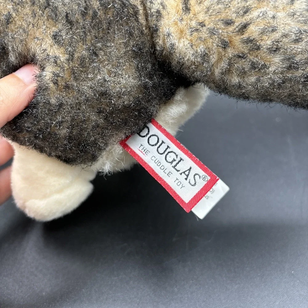 Douglas Atka Wolf The Cuddle Toy Realistic Plush Stuffed Animal Gold Eyes